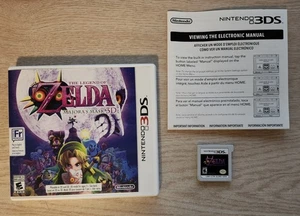 The Legend of Zelda Majora's Mask Nintendo 3DS Complete CIB - Picture 1 of 4
