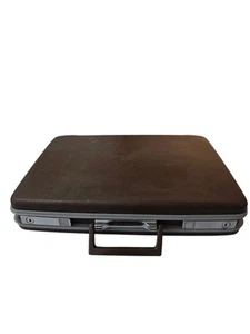 Vintage Samsonite Brown Slimline Hard Shell Attaché Briefcase No Key - Bild 1 von 17