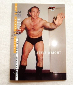 Steve Wright BBM2002 New Japan Pro Wrestling 30th Anniversary Card British Rare - Picture 1 of 2