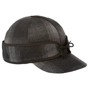 Stormy Kromer Original Kromer Cap Black/Gray Plaid - Picture 1 of 3