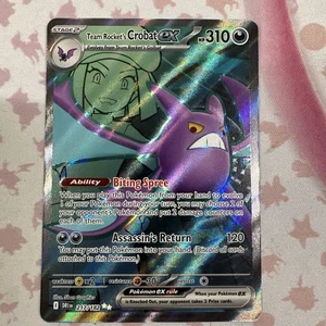 Team Rocket's Crobat ex 217/182 Sv10: Destined Rivals Holo - Picture 1 of 10