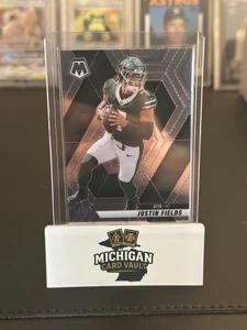 2025 Panini Mosaic Justin Fields #125 New York Jets Football - Picture 1 of 2