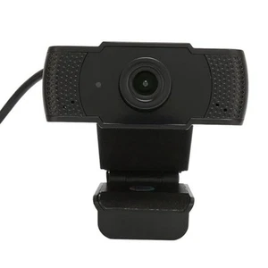 Cámara Web Webcam Full HD 1080P, USB, Negro, Nuevo - Imagen 1 de 4