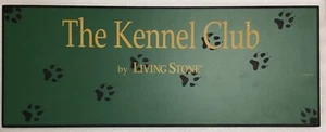 Encore Spiritual Harvest "The Kennel Club" Dog 15" Sign Living Stone (green) NEW - Picture 1 of 5