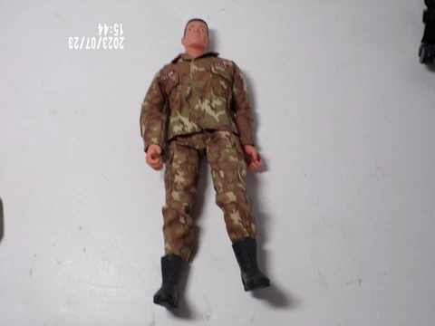 AIR FORCE SPECIAL OPS GI JOE by Hasbro 12” Inch Black Hair Blue Eyes Figure only Cover