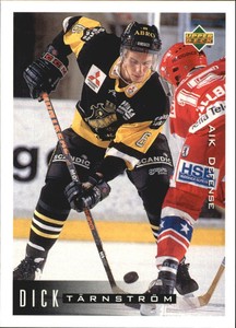 1995-96 Swedish Upper Deck #3 Dick Tarnstrom