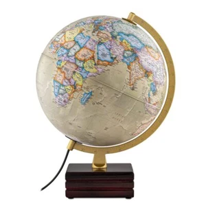 Geographic Horizon Illuminated Globe - Picture 1 of 5
