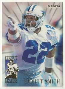 1994 Fleer League Leaders Emmitt Smith #7 Cowboys - Picture 1 of 2