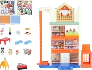Bluey Hammerbarn Shopping Spielset, 4 Ebenen, 22" hoch Spielset normalerweise £69,99 - Bild 1 von 1
