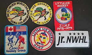 Lot of 6 Vintage Hockey Patch Can/Am Women Little Junior Tokyo Patches +++ - Picture 1 of 3