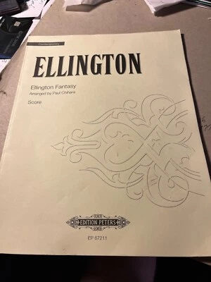 Ellington Fantasy (Score:4 Songs Arranged for String Quartet by Paul Chihara(New - Image 1 of 3