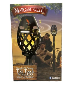 Altavoz inalámbrico con luz Margaritaville Tiki Torch Sounds of Paradise Bluetooth - Imagen 1 de 5