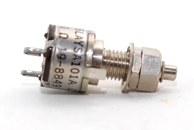 Potentiometer von Clarostat Typ RV6LAYSA101A 100 Ω lin, Variable Resistor, NOS - Bild 1 von 4