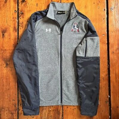 Under Armour New England Patriots Pat 全拉链运动衫女式大号 — 第 1/4 张图片