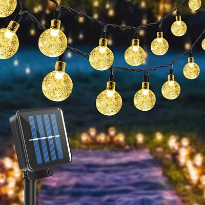 50 LED Solar String Lights Patio Party Yard Garden Wedding Waterproof Outdoor - Image 1 of 4