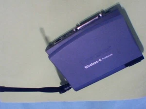 Linksys Wireless-G Print Server For USB 2.0 WPS54GU2 2.4GHz 802.11g W/Adapter - Picture 1 of 2