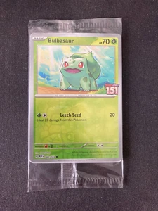 Bulbasaur 001/165 151 Best Buy Reverse Holo Master Set Pokemon Card Promo Sealed - Picture 1 of 2