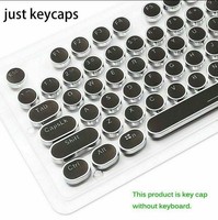 104 Keys Keyboard Cap Mechanical Gaming Backlit Wired Usb RGB With Led Backlight