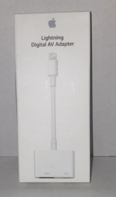 Lightning Digital AV Adapter Genuine ( Apple ) - ( New )  - Image 1 of 4