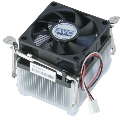 AVC Kühler Heatsink & Fan Socket 478, Copper Core, 3-Pin - Bild 1 von 3