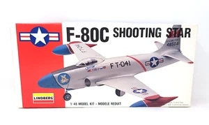Lindberg 1/48th Scale F-80C Shooting Star Kit No. 70552 in open box - Picture 1 of 4