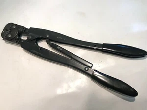 AMP FASTON 90009-6 P.I.D.G. 90009 HAND CRIMP TOOL 16-14 ad1p58 - Picture 1 of 5