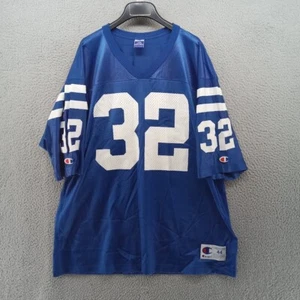 Vtg Edgerrin James Jersey Mens 44 Large Blue Indianapolis Colts Champion Jersey - Picture 1 of 10