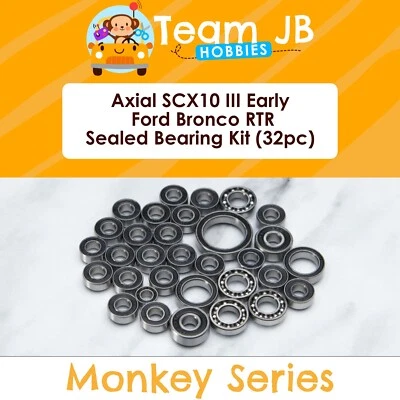 Axial SCX10 III Early Ford Bronco RTR - 32 Pcs Rubber Sealed Bearings Kit - Image 1 of 2