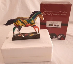 Rare Vintage Horse Statue TRAIL OF PAINTED PONYS NATIVE ESSENCE 12305 1E/6391 MINT  - Bild 1 von 12