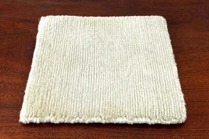 Wool Solid Hand Woven Accent Small Size Desk Mats Game Mat Kitchen Placemat Rugs - Picture 1 of 4