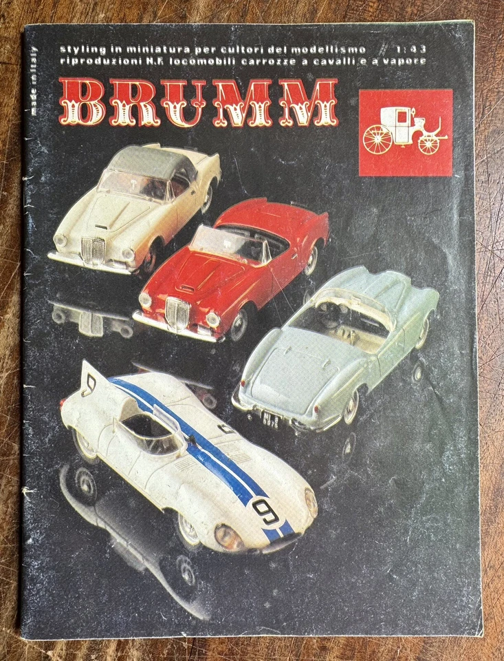 Catalogo BRUMM - Styling in Miniatura per Cultori del Modellismo 1:43 - Immagine 1 di 2