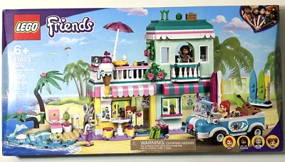 Lego Friends Surfer Beachfront 76390 Building Kit Buildable Toys 685 Pieces New - Image 1 of 4