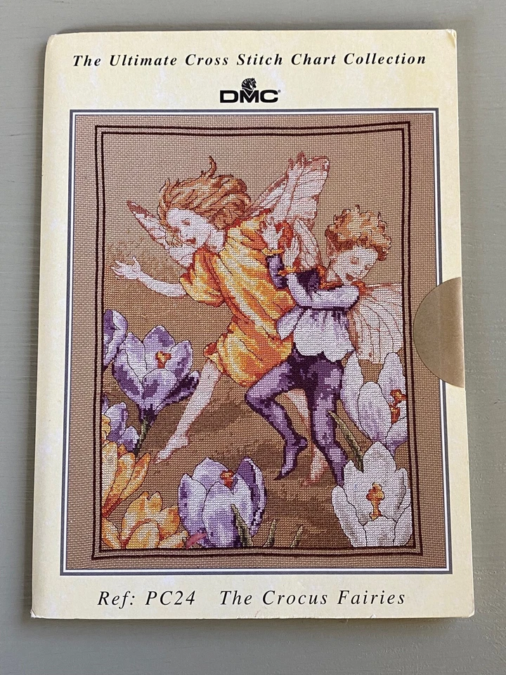 The Ultimate Cross Stitch Chart Collection CROCUS FAIRIES Chart DMC 1996