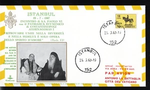 Istanbul Vatican 1967 Paul VI & Athenagoas - Istanbul Kim Cover - Picture 1 of 2