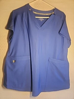 Climate Right, Cuddle Duds Exfoliantes, Unisex, Mediano M, Bolsillos, Azul Foto 1 de 4