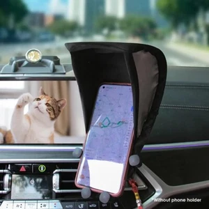 Phone Sun Shade Phone Sun Shade Glare Blocking Phone Stand Mobile Phone Holder - Picture 1 of 6