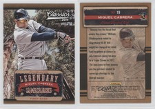2014 Panini Classics Legendary Lumberjacks Miguel Cabrera #19