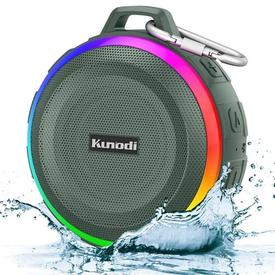 Kunodi Bluetooth Shower Speaker with IPX7 Waterproof, Crisp Clear Sound, True... - Image 1 of 4