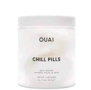 OUAI Chill Pills Bath Bombs JASMINE ROSE Brand New, Rare - Picture 1 of 5