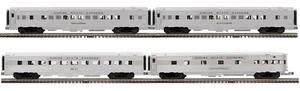 Atlas O 3001661 NYC Empire State Express 4-Car 70' Streamlined Passenger Set NEW - Picture 1 of 5