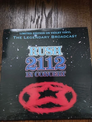 Rush - 2112 In Concert Ltd Edition Violet Vinyl VINYL LP STBVNY002 - Image 1 of 3