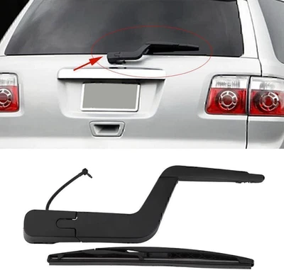 Rear Window Wiper Windshield With Blade Set Arm Fits For 2007-12 GMC Acadia Nasv - Image 1 of 4