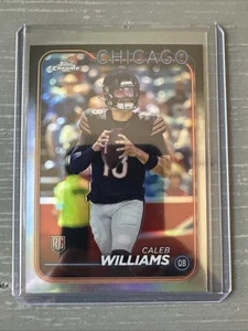 2024 Topps Chrome - Rookies Caleb Williams #202 Refractor (RC) Chicago Bears - Picture 1 of 3