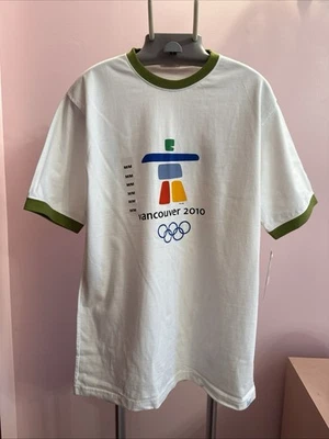 NEW with Tags Vancouver 2010 Winter Olympics Official T Shirt Unisex M - Image 1 of 4