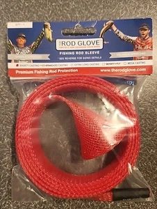 Rod Glove RGC45-RD Rod Sleeve Shooter Baitcast up to 6.5 Feet (Red) Tube - Picture 1 of 5