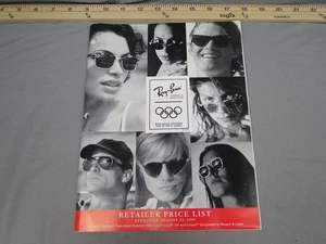 Vintage 1994 Ray Ban Sunglasses Price List Catalog Olympic Bausch & Lomb - Bild 1 von 5