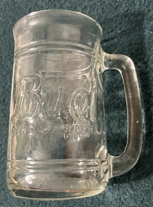 BUD King of Beers Klar Geprägtes Glas Becher Budweiser Anheuser Busch - Bild 1 von 5