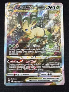 Pokémon: 2023 Leafeon V Star GG35/GG70 - Picture 1 of 2