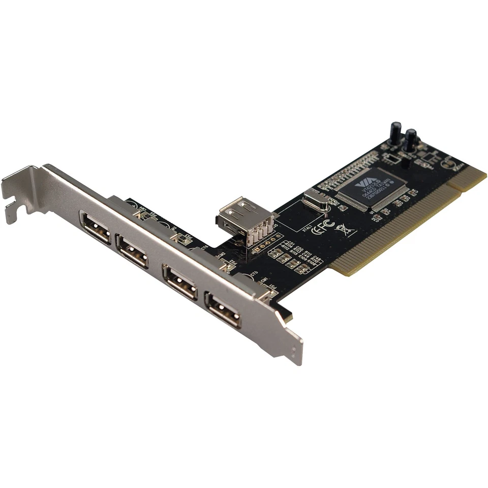 LogiLink® PC0028 PCI Interface Card USB 2.0 4+1x - Image 1 of 1