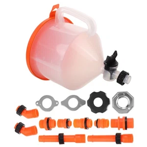  Juego de embudos de aceite embudos automotrices kit de llenado de radiador sangrado de refrigerante - Imagen 1 de 12